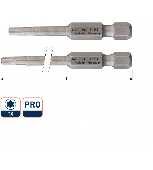 KRACHTBIT BASIC, E6.3, T 25X110