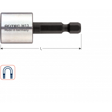 DOPSLEUTEL E6.3X50, MAGNETISCH, SW 8 (VPE 1)