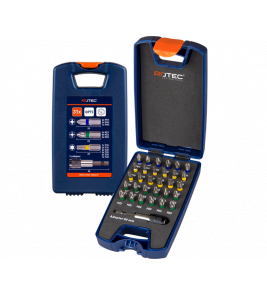 BIT- & BITHOUDER-SET OPTI-LINE, BITS PH-PZ-SL-TX 31-DLG.