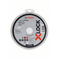 X-LOCK DOORSLIJPSCHIJF METAL/INOX 125X22.23 1 MM (PER BLIK 10 STUKS)