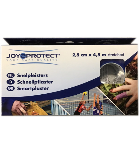 SNELPLEISTER (WIKKELPLEISTER) BLAUW 2,5CMX4,5MTR (2 ROL) SNELPLEISTER (WIKKELPLEISTER) BLAUW 2,5CMX4,5MTR (2 ROL)