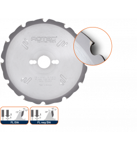 CIRKELZAAGBLAD PKD OPTI VOOR FIBER CEMENT ø160X2,2X20 Z=8 FL DIA CIRKELZAAGBLAD PKD OPTI VOOR FIBER CEMENT ø160X2,2X20 Z=8 FL DIA