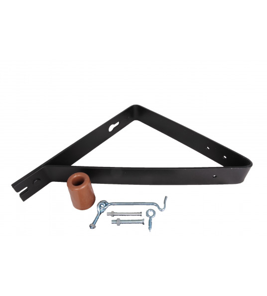 DEURVANGER(+BEV.SET ) 90GR. ZWART