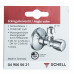 SCHELL HOEKSTOPKRAAN 3/8"X3/8"/10MM + ROZET CHROOM