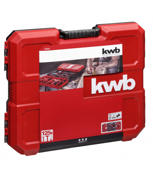 KWB GEREEDSCHAPSKOFFER 125 DELIG