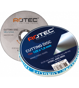 DOORSLIJPSCHIJF OPTI-LINE STAAL/RVS ø125X1,0MM (10 STUKS) DOORSLIJPSCHIJF OPTI-LINE STAAL/RVS ø125X1,0MM (10 STUKS)