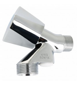 BONFIX 70488 BELUCHTERKRAAN MET KEERKLEP CHROOM