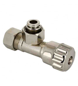 BONFIX TOILET HOEKSTOPKRAAN 3/8" X 12