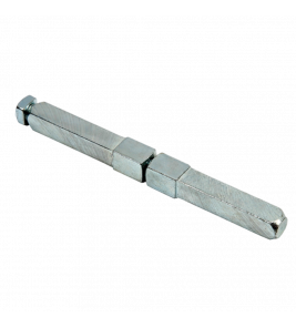 *MAUER GEDEELDE KRUKSTIFT 8/120MM