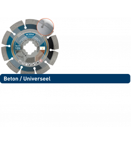 DIAMANTZAAGBLAD GC-2010 X-LOCK BAKSTEEN/BETON ø125X2,4Xø22,2