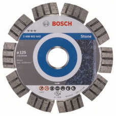 BOSCH DIAMANTSCHIJF BEST FOR STONE 125MM OP=OP