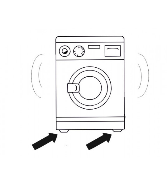 TRILLINGSDEMPERS VOOR WASMACHINE (4 STUKS)