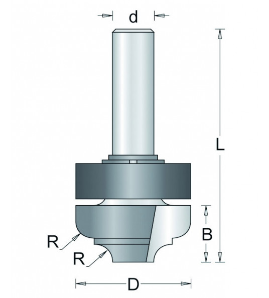 HM PROFIELFREES R=2.4