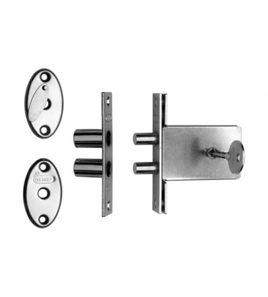 NEMEF 1008 SET VEILIGHEIDSPENSLOT SKG* DM=46MM GELIJKSLUITEND 2 STUKS