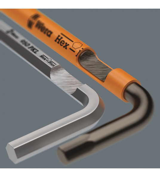 950/9 HEX-PLUS MULTICOLOUR HF 1 STIFTSLEUTELSET, METRISCH, BLACKLASER,