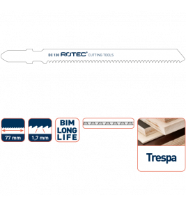 DECOUPEERZAAGBLAD DC130 LAMINAAT/TRESPA FIJN (5 STUKS)
