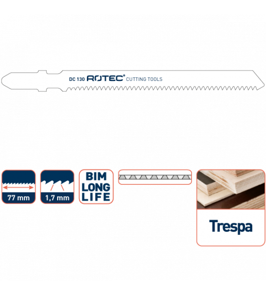 DECOUPEERZAAGBLAD DC130 LAMINAAT/TRESPA FIJN (5 STUKS)