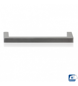 GPF5201.09 RVS MAT MEUBELGREEP RECHTHOEKIG 8X8X136/128MM