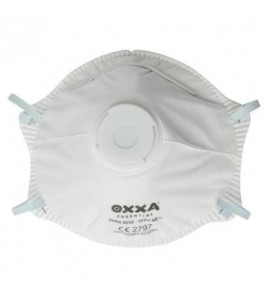 OXXA SEMA 6210 STOFMASKER M. VENTIEL FFP2 NR D (10 STUKS) OXXA SEMA 6210 STOFMASKER M. VENTIEL FFP2 NR D (10 STUKS)