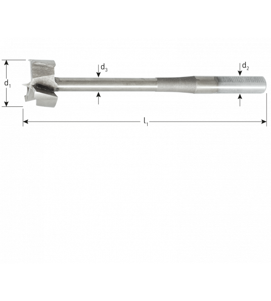 3D-HOUTBOOR MET 3-VLAKS SCHACHT ÃƒÂ¸18X130