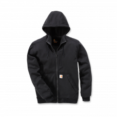 CARHARTT WIND FIGHTER HOODED SWEATSHIRT BLACK S