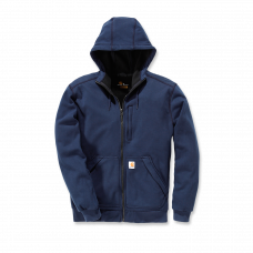 CARHARTT WIND FIGHTER HOODED SWEATSHIRT NAVY S