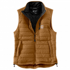 CARHARTT GILLIAM BODYWARMER VEST CARHARTT® BROWN S