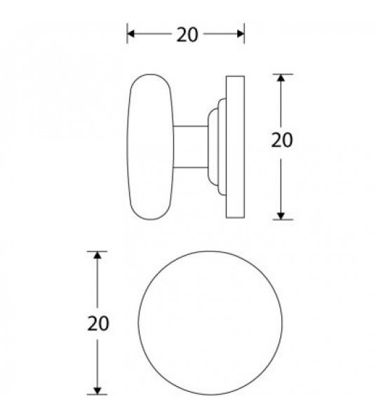 MEUBELKNOP FUNGO 35MM MGG MEUBELKNOP FUNGO 35MM MGG