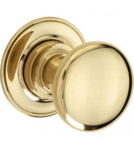 MEUBELKNOP ELEGANT 45MM MESSING ONGELAKT