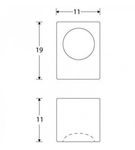 MEUBELKNOP KARE 17MM MMNO MEUBELKNOP KARE 17MM MMNO