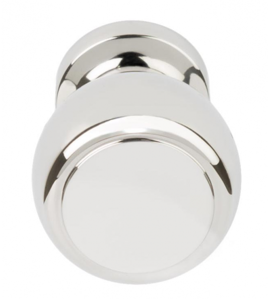 LZ30M GEPOLIJST ROESTVAST STAAL MEUBELKNOPPEN