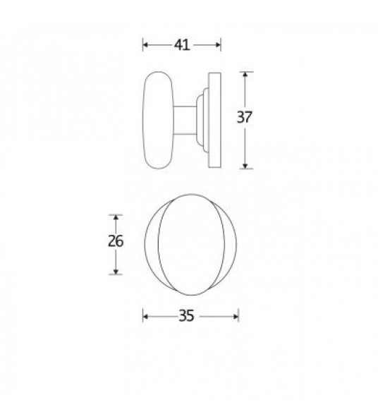 MEUBELKNOP OXFORD YZ MEUBELKNOP OXFORD YZ