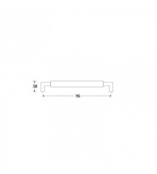 MEUBELGREEP BAUHAUS MMNO 96MM MEUBELGREEP BAUHAUS MMNO 96MM