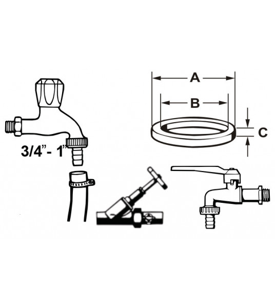 ASSORTIMENT DICHTINGEN STOPKRANEN