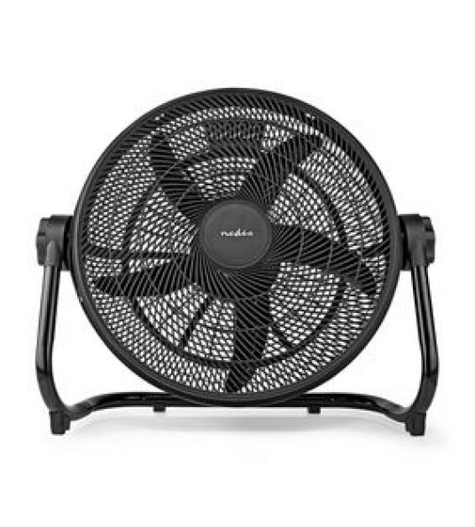 XL VLOERVENTILATOR | 50 CM DIAMETER | 3 SNELHEDEN | ZWART