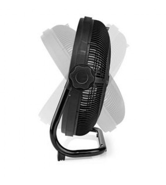 XL VLOERVENTILATOR | 50 CM DIAMETER | 3 SNELHEDEN | ZWART