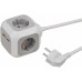 ALEA-POWER USB-CHARGER STEKKERBLOK4-VOUDIG, 1,4M H05VV-F 3G1,5