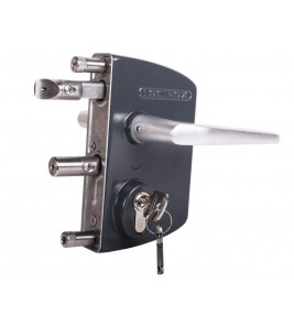 LOCINOX HEKSLOT ZWART INCL CILINDER KRUK/KRUK 40-60MM HEK