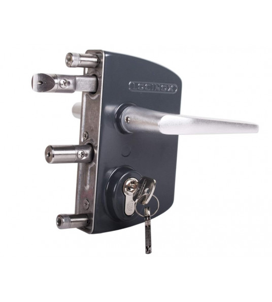 LOCINOX HEKSLOT ZWART INCL CILINDER KRUK/KRUK 40-60MM HEK