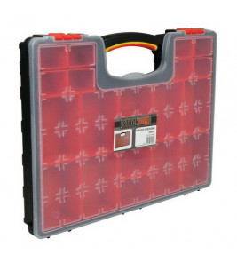 STOCKBOX KUNSTSTOF KOFFER + LOSSE BAKJES ROOD/ZWART STOCKBOX KUNSTSTOF KOFFER + LOSSE BAKJES ROOD/ZWART