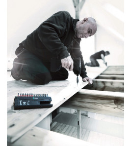 897/4 IMP R ZB IMPAKTOR HOUDER MET SPANRING EN RINGMAGNEET, 1/4" X 75