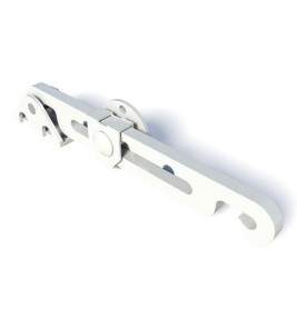 SECUMAX RAAMUITZETTER 720 - BUITENDRAAIENDE RAMEN - WIT