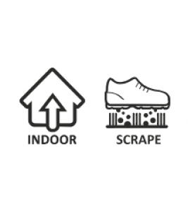 KOKOS DEURMAT RUCO COIR 17MM NATURAL 100CM