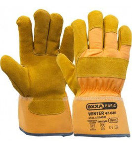 OXXA 47-040 WINTER WERKHANDSCHOEN SPLITLEDER BR/GL MT 10 OXXA 47-040 WINTER WERKHANDSCHOEN SPLITLEDER BR/GL MT 10