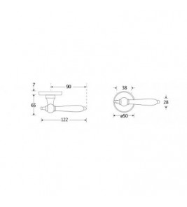 KRUKGARN. BAROCK/FACET MGO