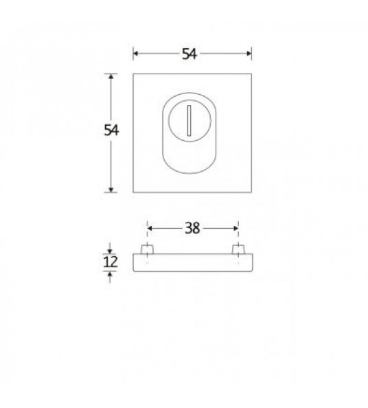 SKG CILINDERROZET BAUHAUS BU MTO KERNT.