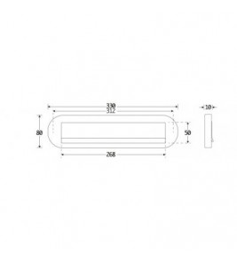 BRIEFPLAAT OVAAL MI SATORI MTO