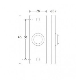 BELDRUKKER ELEGANT RECHTHOEK MMC