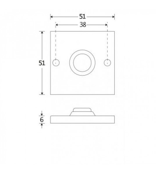 BELDRUKKER VIERKANT MMC