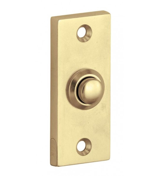 MI SATORI BELDRUKKER RECHTHOEK 65X27MM MESSING ANTIEK